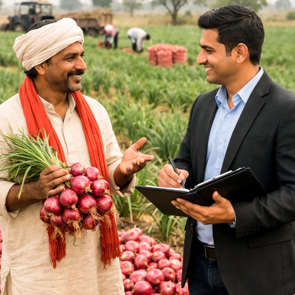 Best Onion Supplier In maharshtra India Shoolin farm